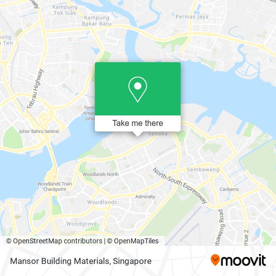 Mansor Building Materials map