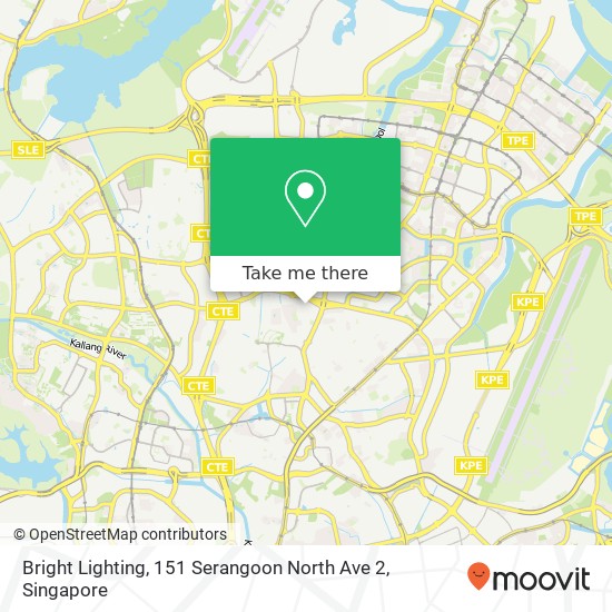 Bright Lighting, 151 Serangoon North Ave 2 map