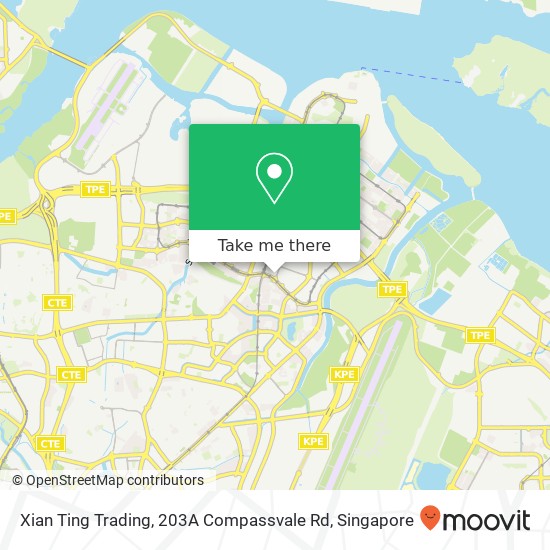 Xian Ting Trading, 203A Compassvale Rd map