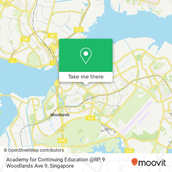 Academy for Continuing Education @RP, 9 Woodlands Ave 9 map