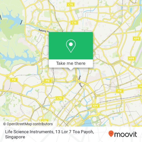 Life Science Instruments, 13 Lor 7 Toa Payoh map