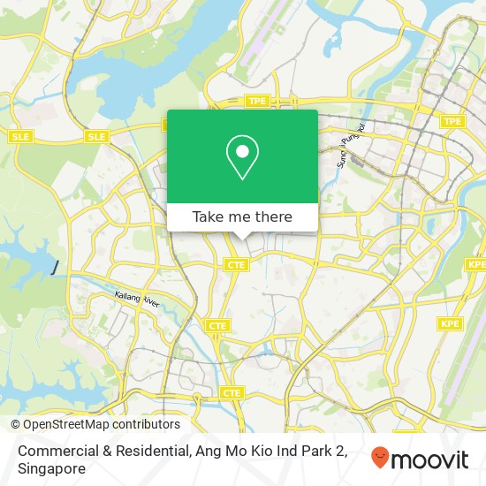 Commercial & Residential, Ang Mo Kio Ind Park 2 map