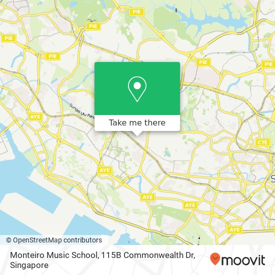 Monteiro Music School, 115B Commonwealth Dr map