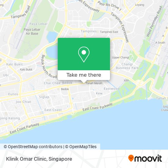 Klinik Omar Clinic map