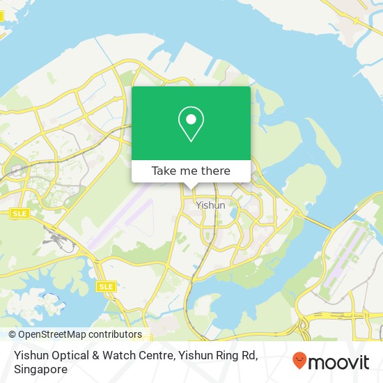 Yishun Optical & Watch Centre, Yishun Ring Rd地图