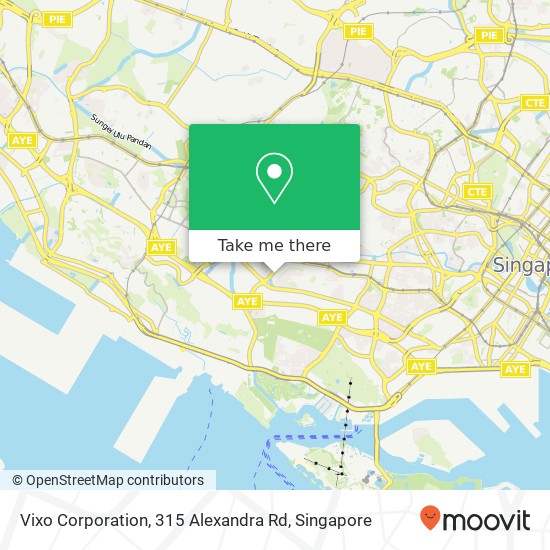 Vixo Corporation, 315 Alexandra Rd map