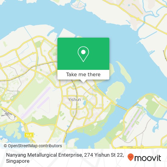 Nanyang Metallurgical Enterprise, 274 Yishun St 22 map