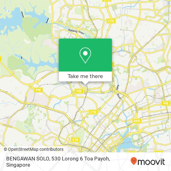 BENGAWAN SOLO, 530 Lorong 6 Toa Payoh地图