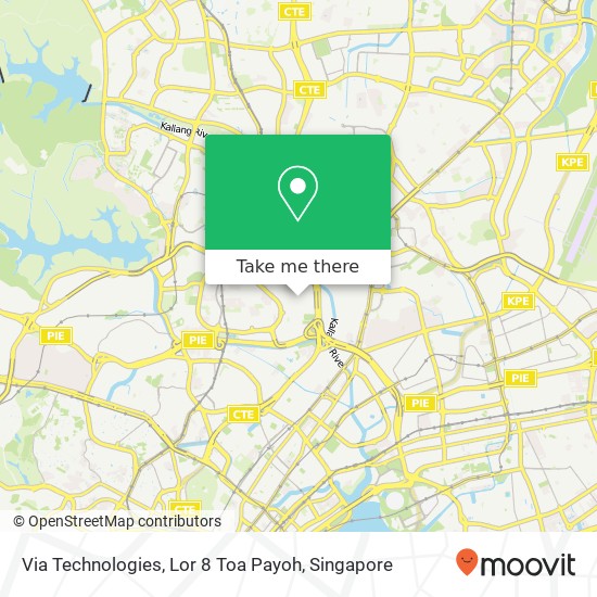 Via Technologies, Lor 8 Toa Payoh map