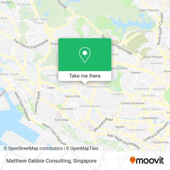 Matthew Gebbie Consulting map