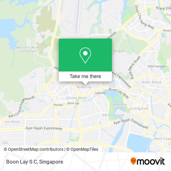 Boon Lay S C map