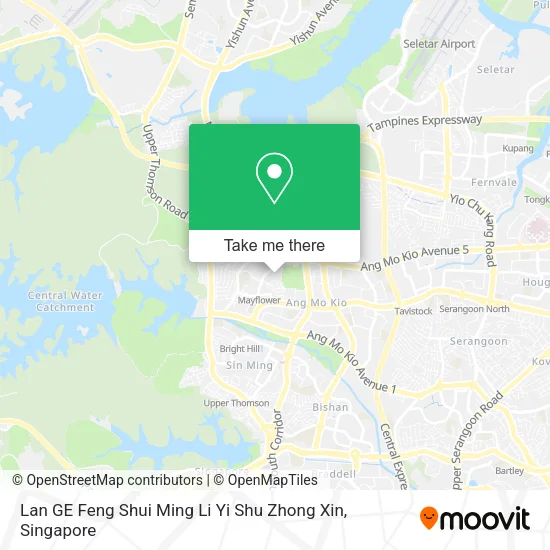 Lan GE Feng Shui Ming Li Yi Shu Zhong Xin map