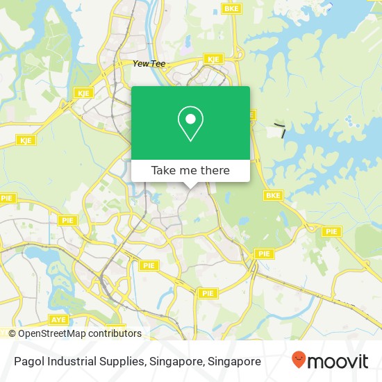 Pagol Industrial Supplies, Singapore map