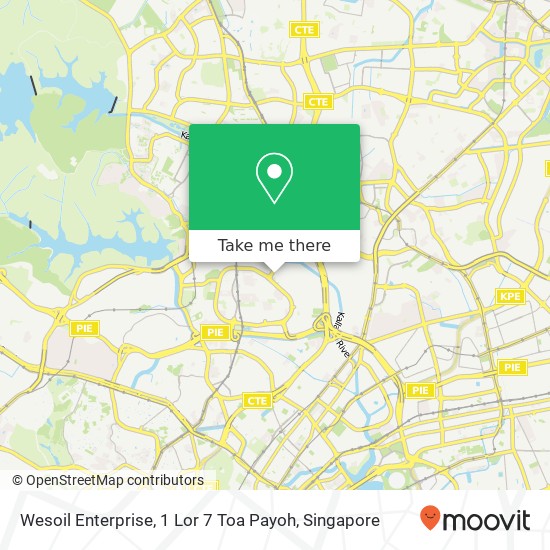 Wesoil Enterprise, 1 Lor 7 Toa Payoh map