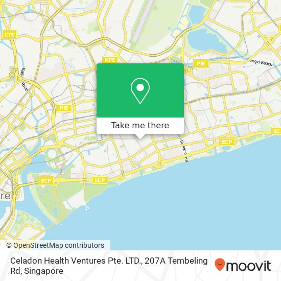 Celadon Health Ventures Pte. LTD., 207A Tembeling Rd地图