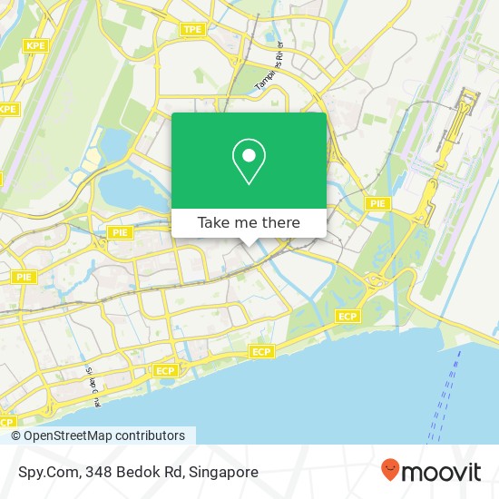 Spy.Com, 348 Bedok Rd地图