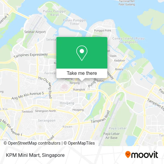 KPM Mini Mart map