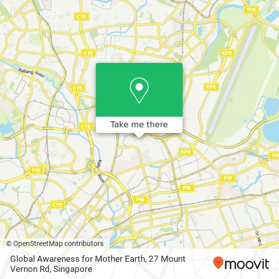 Global Awareness for Mother Earth, 27 Mount Vernon Rd map