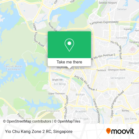 Yio Chu Kang Zone 2 RC map