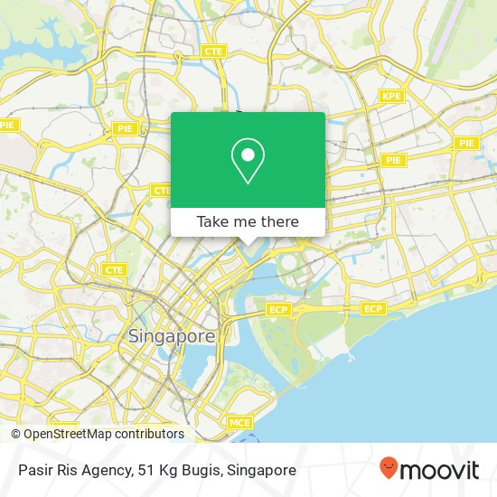 Pasir Ris Agency, 51 Kg Bugis map