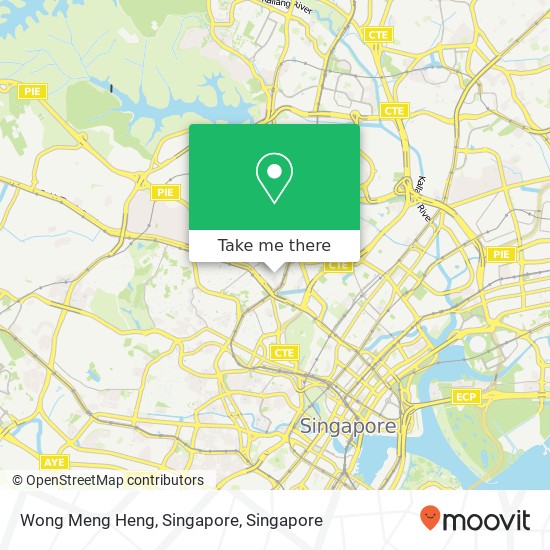 Wong Meng Heng, Singapore map