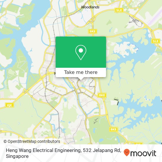 Heng Wang Electrical Engineering, 532 Jelapang Rd地图