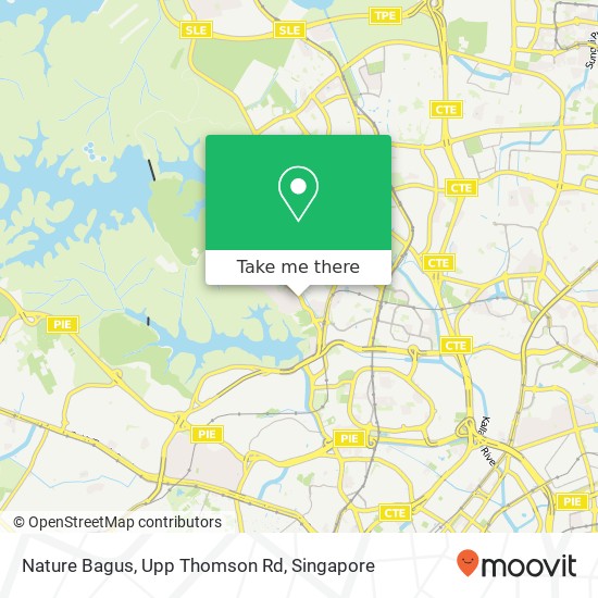 Nature Bagus, Upp Thomson Rd地图