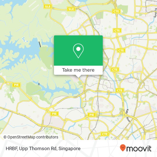 HRBF, Upp Thomson Rd map