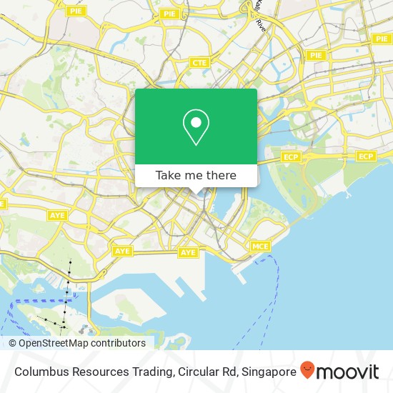 Columbus Resources Trading, Circular Rd地图