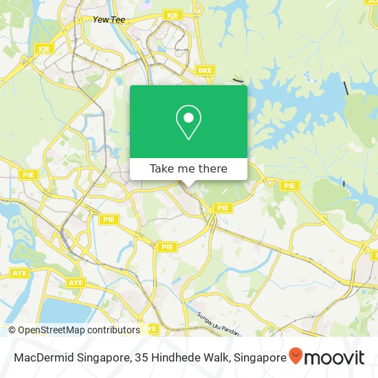 MacDermid Singapore, 35 Hindhede Walk map