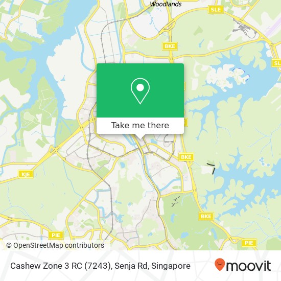 Cashew Zone 3 RC (7243), Senja Rd map