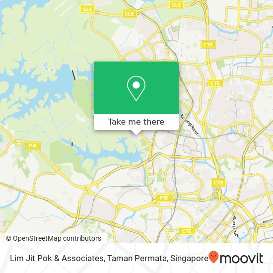 Lim Jit Pok & Associates, Taman Permata map