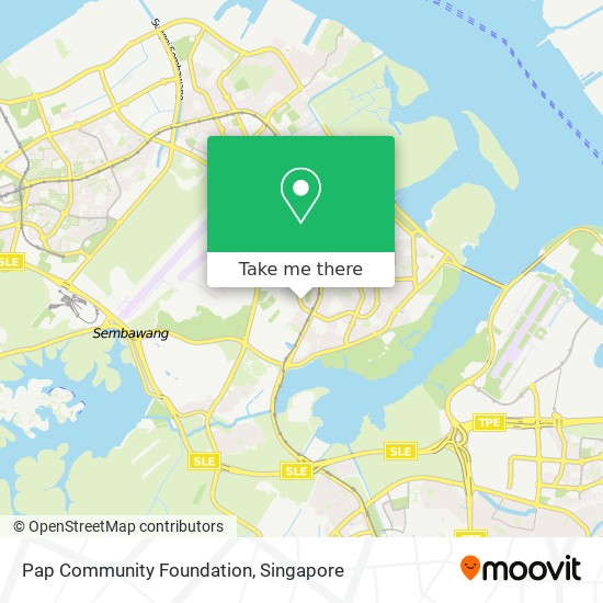 Pap Community Foundation map