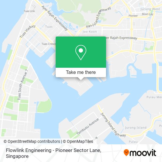 Flowlink Engineering - Pioneer Sector Lane map