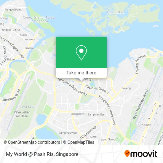 My World @ Pasir Ris map