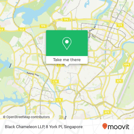 Black Chameleon LLP, 8 York Pl地图