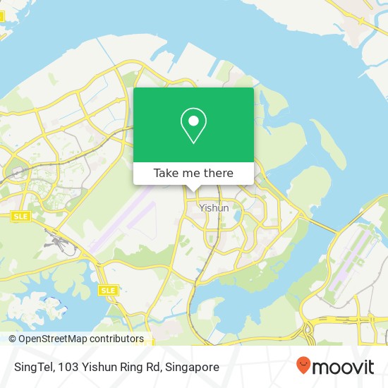 SingTel, 103 Yishun Ring Rd map