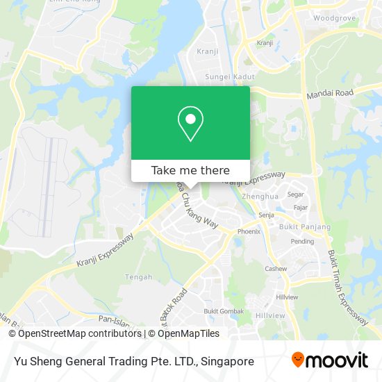 Yu Sheng General Trading Pte. LTD. map