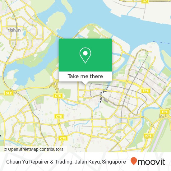 Chuan Yu Repairer & Trading, Jalan Kayu地图