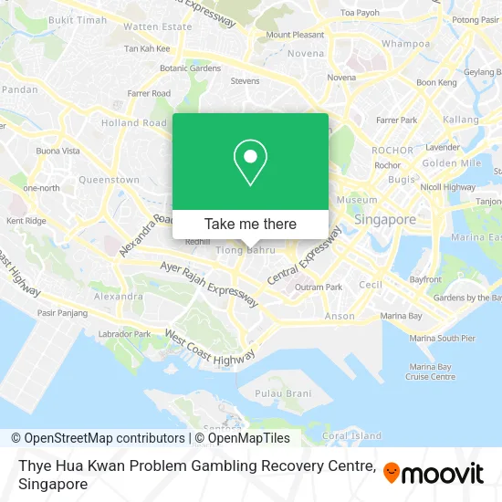 Thye Hua Kwan Problem Gambling Recovery Centre地图