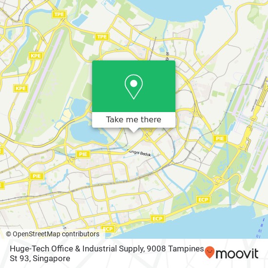 Huge-Tech Office & Industrial Supply, 9008 Tampines St 93地图
