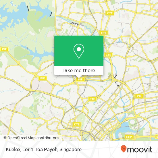 Kuelox, Lor 1 Toa Payoh map