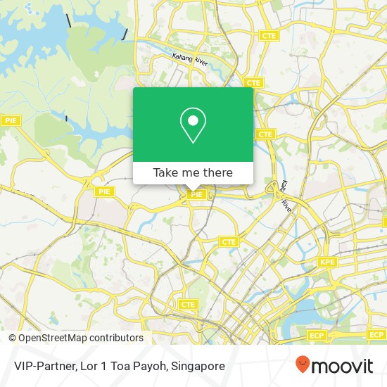 VIP-Partner, Lor 1 Toa Payoh map