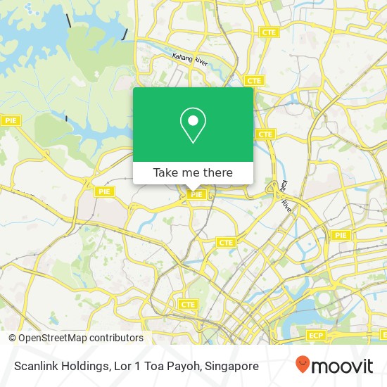 Scanlink Holdings, Lor 1 Toa Payoh map