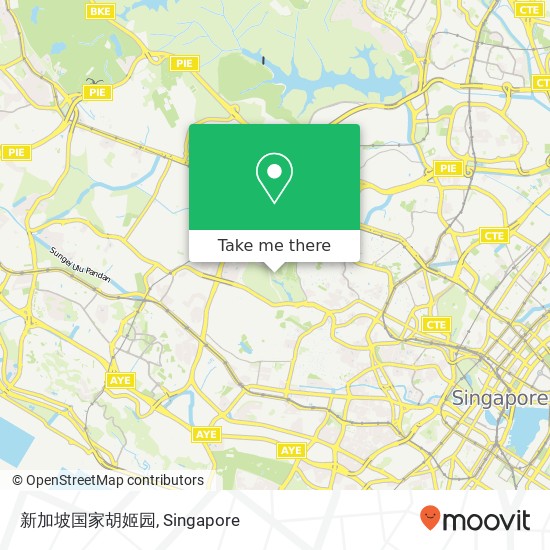 新加坡国家胡姬园 map