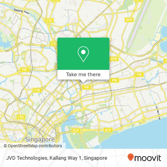 JVD Technologies, Kallang Way 1地图