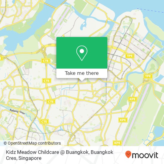 Kidz Meadow Childcare @ Buangkok, Buangkok Cres map