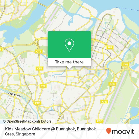 Kidz Meadow Childcare @ Buangkok, Buangkok Cres地图