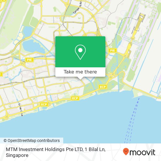 MTM Investment Holdings Pte LTD, 1 Bilal Ln map