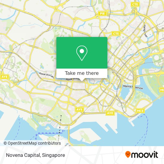 Novena Capital map